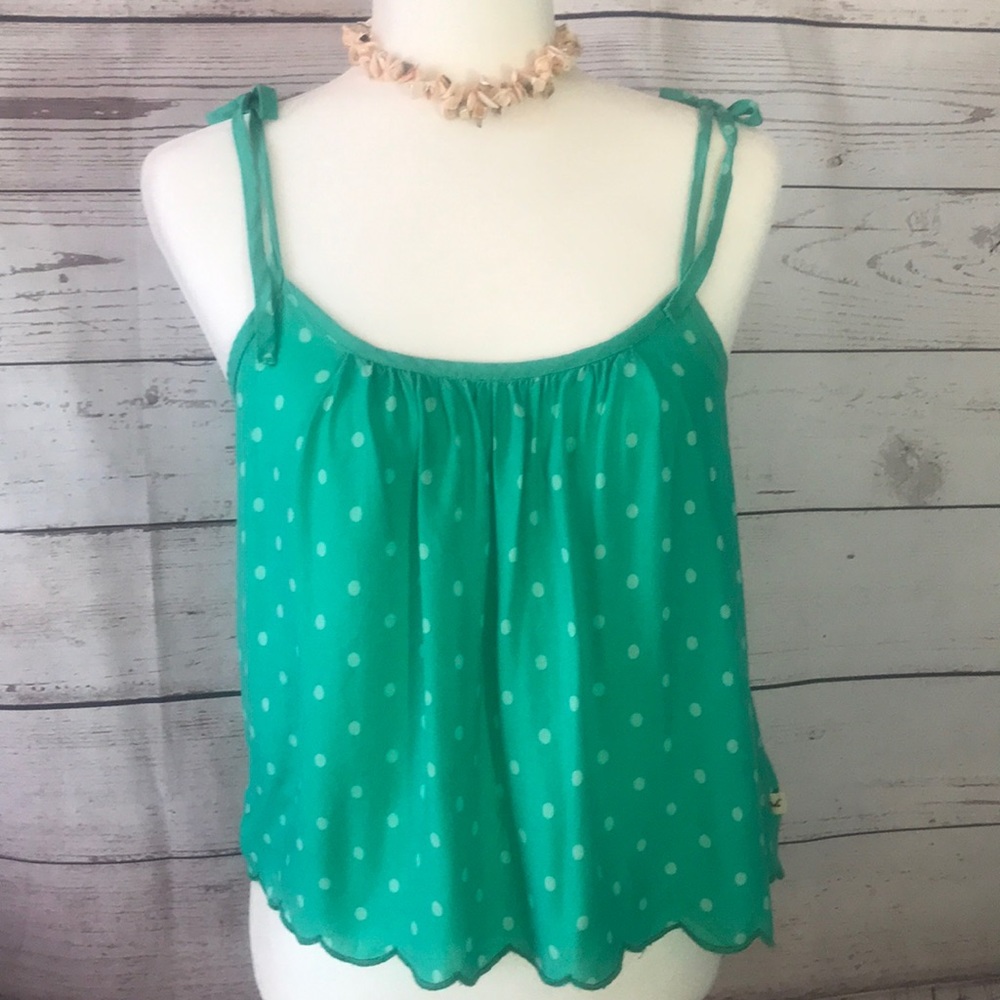 HOLLISTER- Mint Green Top - XS